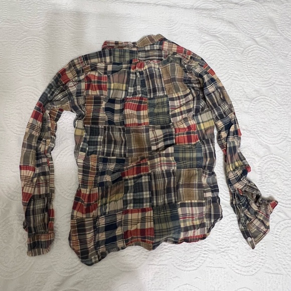 Ralph Lauren 90s Vintage Madras Shirt - Picture 5 of 6